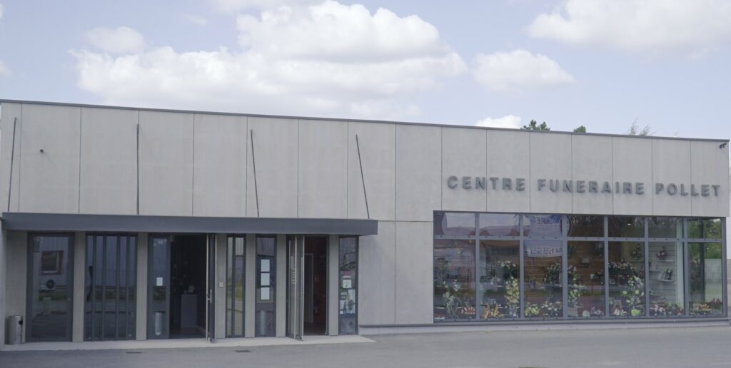 exterieur centre funeraire Pollet